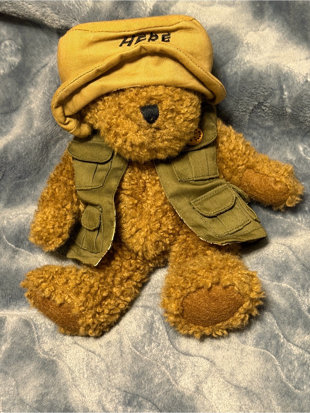Boyd’s Bears Opie Fishalot 8” plush Vintage Collectible